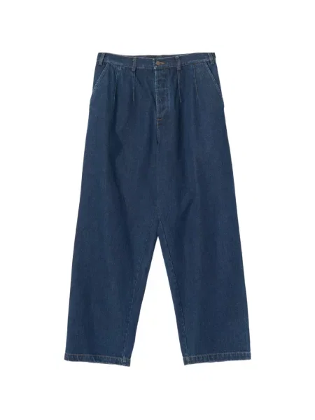 Blugi cu picior larg Universal Works albastru