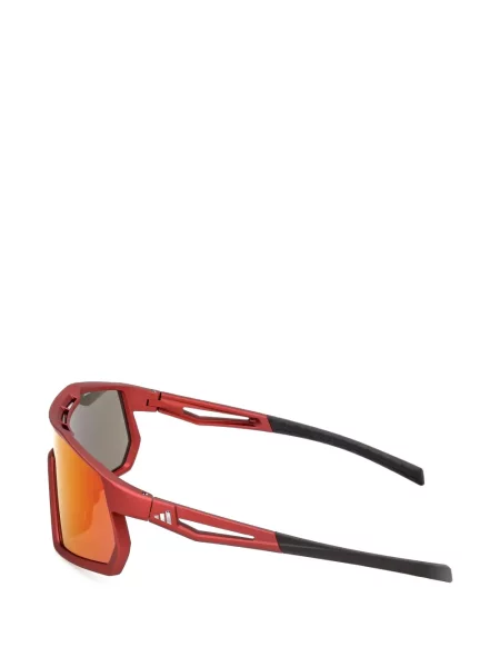 Ochelari de soare Adidas cu imprimeu geometric gri
