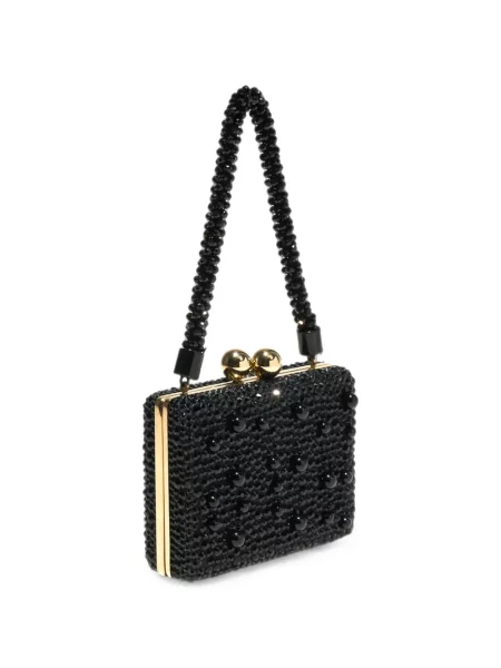 Geantă shopper Carolina Herrera negru