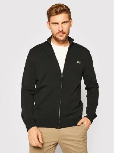 Lacoste Cardigan negru
