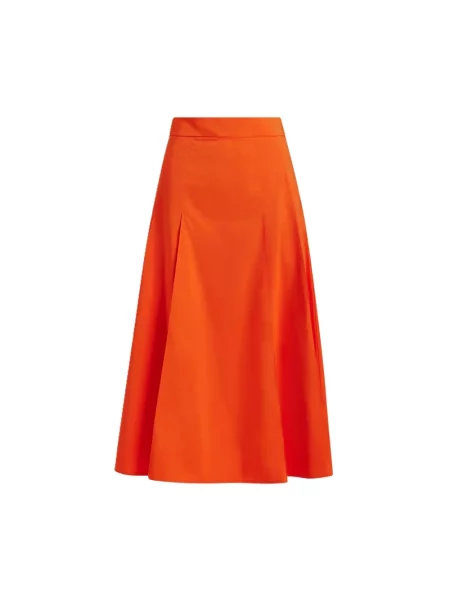 Essentiel Antwerp Spódnica Jaelyn orange pomarańczowa