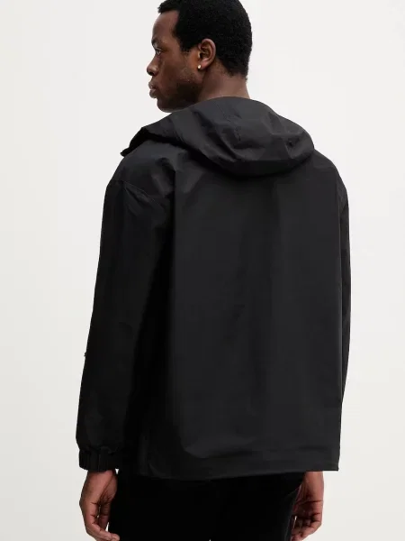 Bunda Calvin Klein Jeans přechodná oversize černá