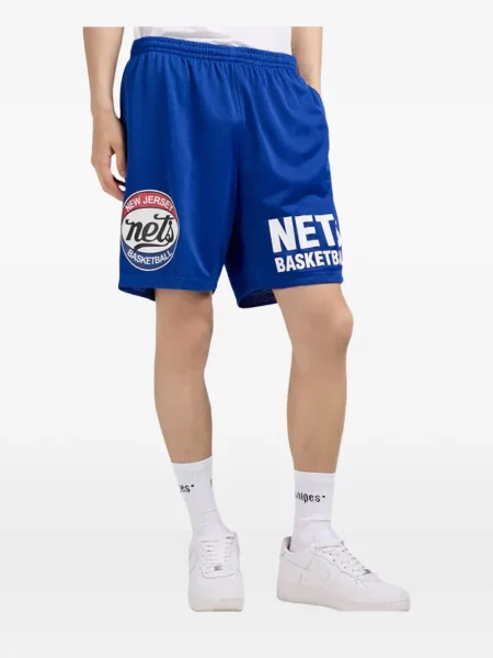 Pantaloni scurți Mitchell & Ness albastru