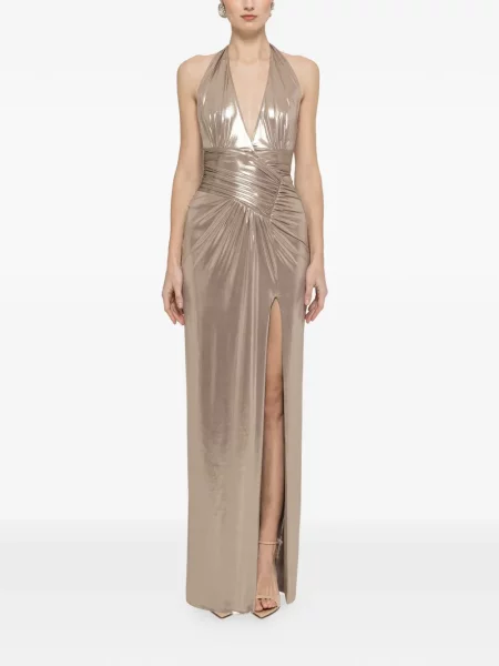 Rochie maxi Nissa cu spatele deschis de costum