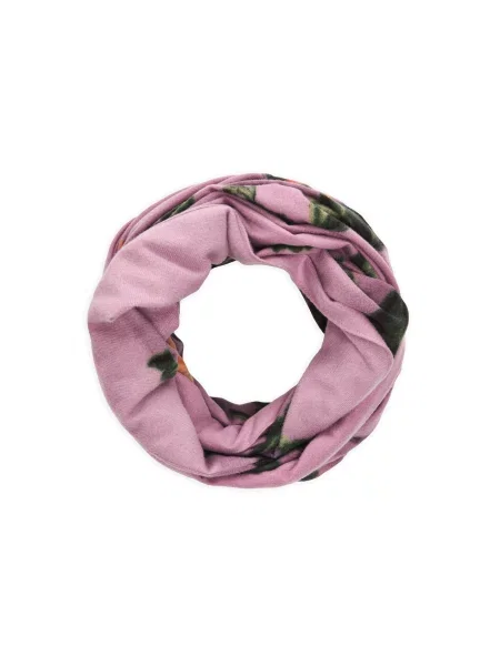 CODELLO Fular tub verde / mauve / mov închis negru