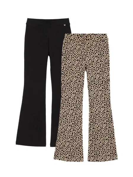WE Fashion Leggings bej negru