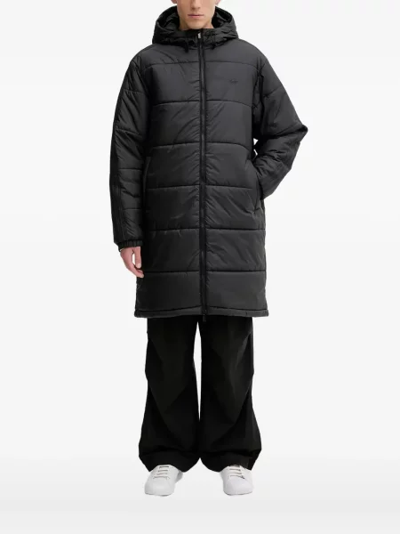 Pantaloni Adidas Campus cu șireturi cu dungi din dantelă roșu