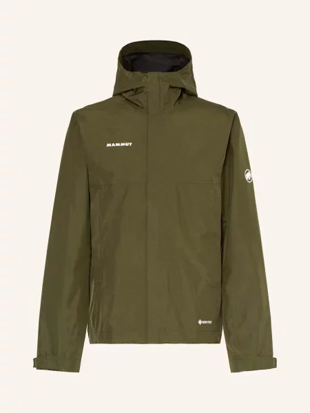 Mammut Kurtka Typu Hardshell Treeline Light Hs Z Kapturem gruen