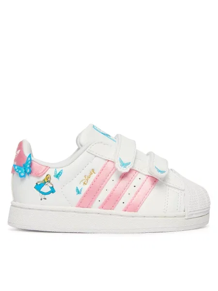 Sneakersy adidas Disney Superstar II Comfort Closure bílá