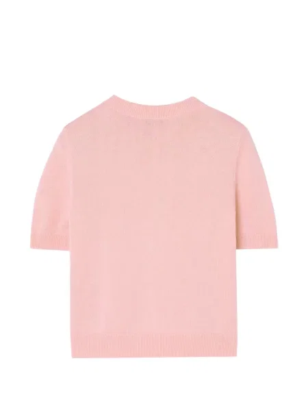 Dětské top Burberry růžový