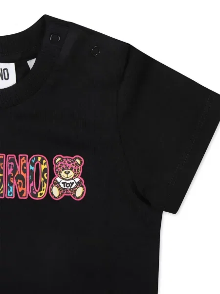 Koszulka dziecięca Moschino czarna