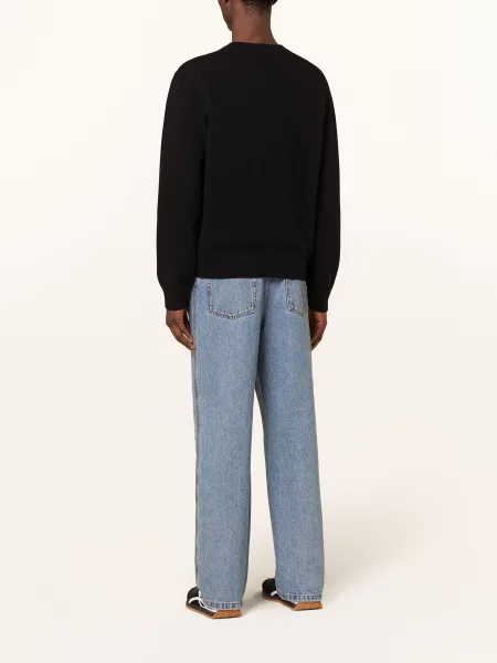 Loewe Sweter schwarz czarny