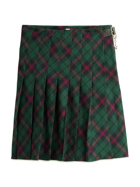 Fustă Tommy Hilfiger verde