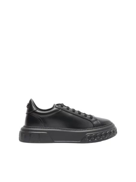 Sneakersy Casadei skórzane czarne