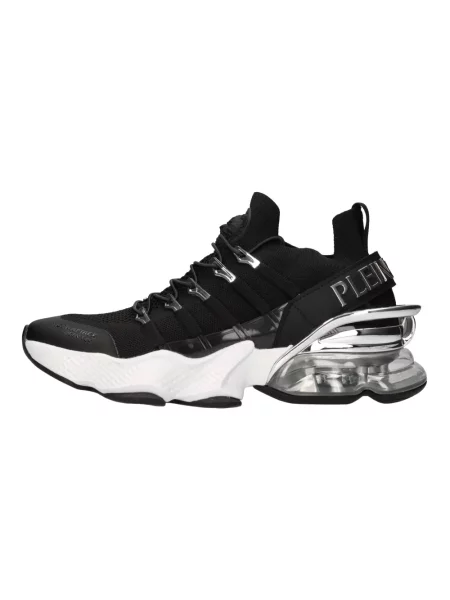 Sneakersy Plein Sport skórzane czarne
