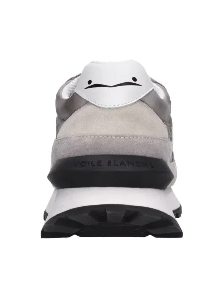 Sneakersy Voile Blanche skórzane szare