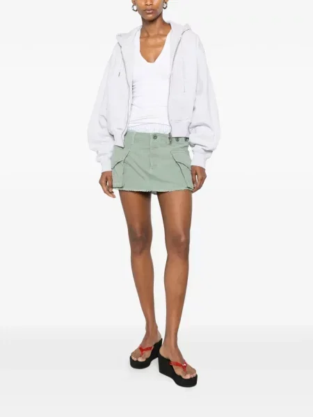 Fustă Alexander Wang verde
