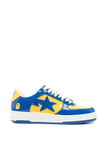 Sneakerși A Bathing Ape® cu șireturi din dantelă albastru