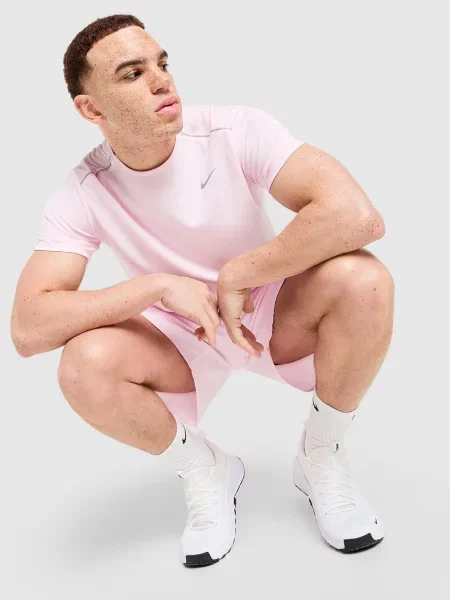 Nike T-Shirt Nk Df Miler różowa