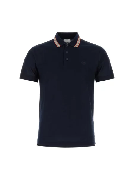 Koszulka polo Burberry niebieska