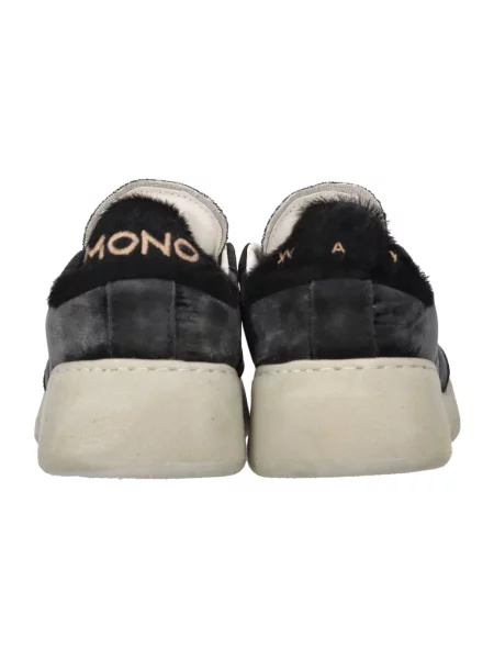 Sneakersy Monoway skórzane czarne