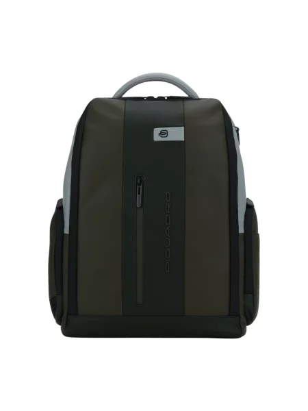 Torba Piquadro skórzana w miejskim stylu zielona