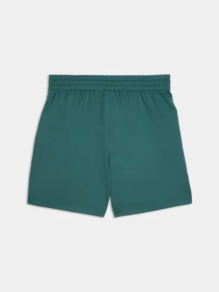 Повседневные спортивные шорты Puma зеленые