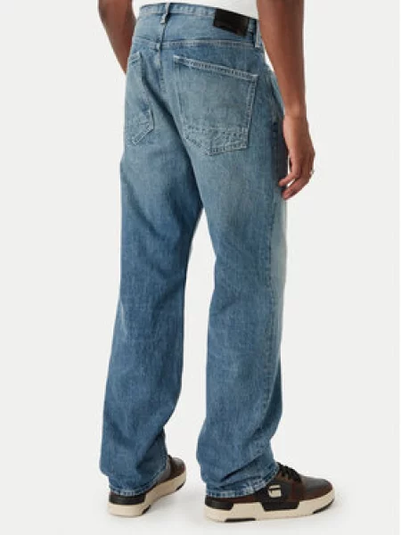 G-Star Raw Jeans hlače Dakota Straight Fit modra