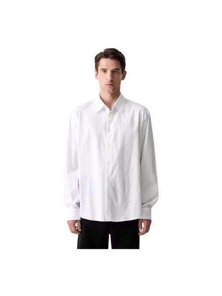 Our Legacy koszula Beyond Shirt regular z kołnierzykiem klasycznym biały