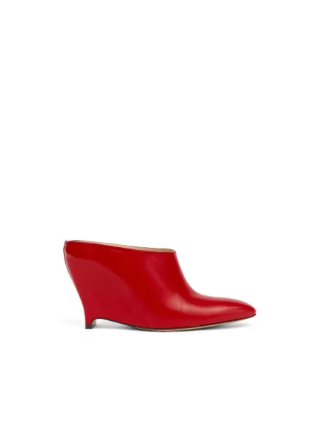 Klapki mules Maison Margiela czerwone