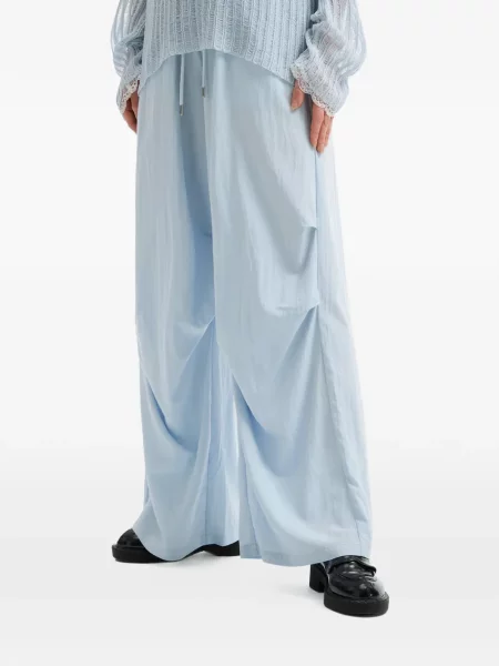 Pantaloni B+ab cu picior lat albastru