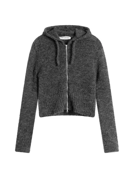Bluza z kapturem Our Legacy w kolorze melanż szara
