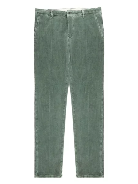 Pantaloni Slowear de catifea cord verde