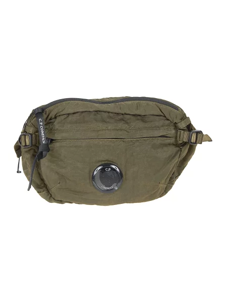 C.P. Company Torebki Mężczyzna ONE SIZE Logo Waist Bag zielony
