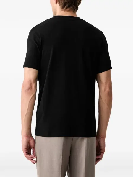 Tricou Karl Lagerfeld cu autograf negru