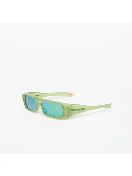 Okulary Oakley Permian Matte Transparent Fern z soczewkami Prizm Jade zielone