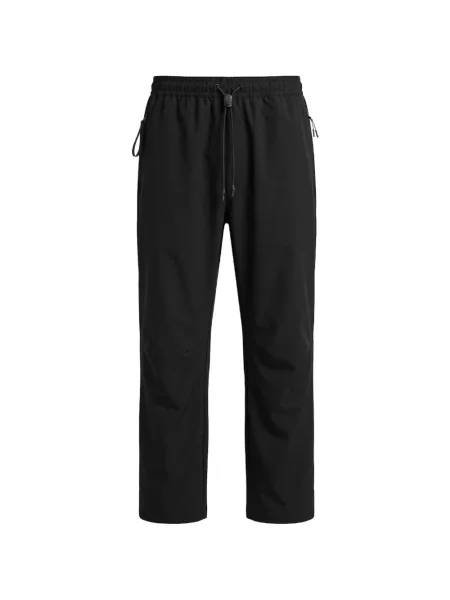 Pantaloni Nike alergare cu autograf alb