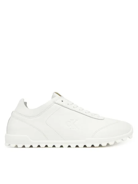 Calvin Klein Sneakers Low Profile Runner Lth Mg alb