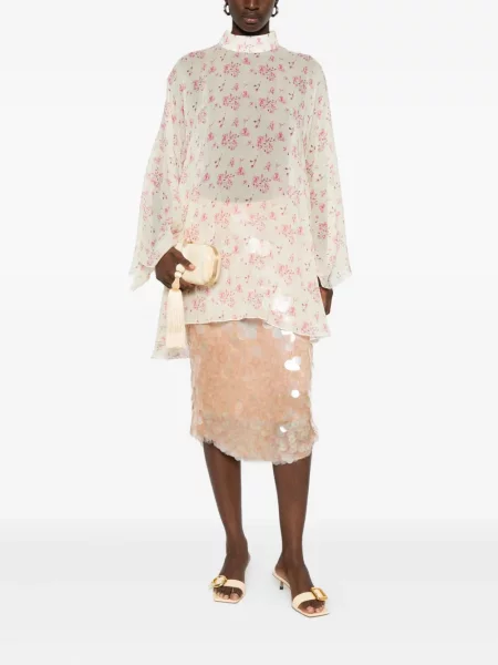 Rochie mini Styland cu model floral cu imagine de costum