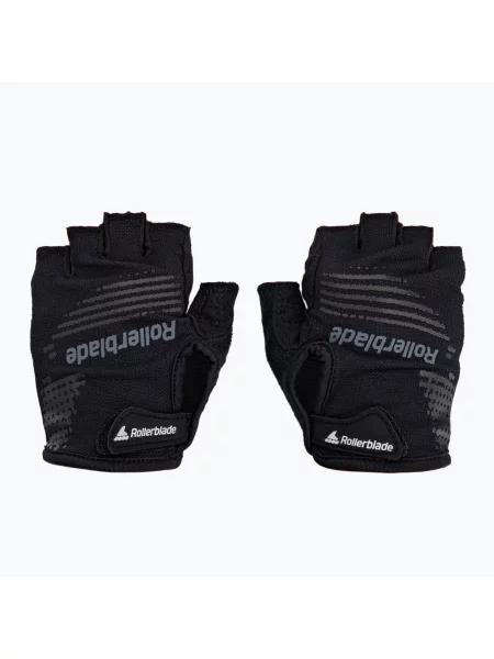 Rękawiczki ochronne Rollerblade Skate Gear Gloves black czarne