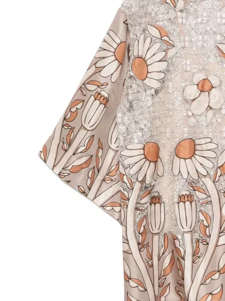 Top Biyan cu model floral cu imagine