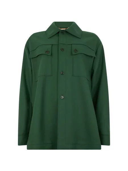 Cămașă Alberta Ferretti verde