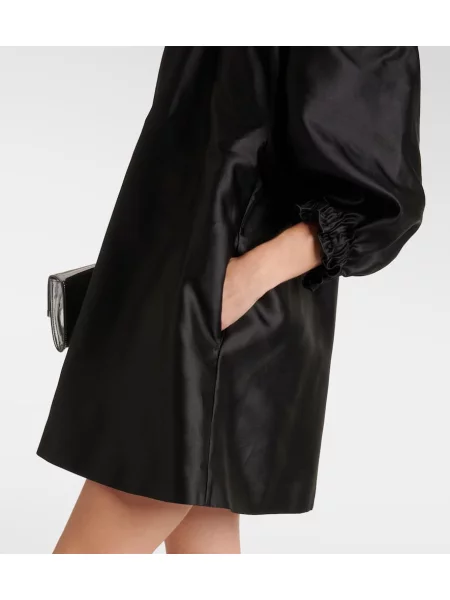 Rochie Max Mara de mătase negru