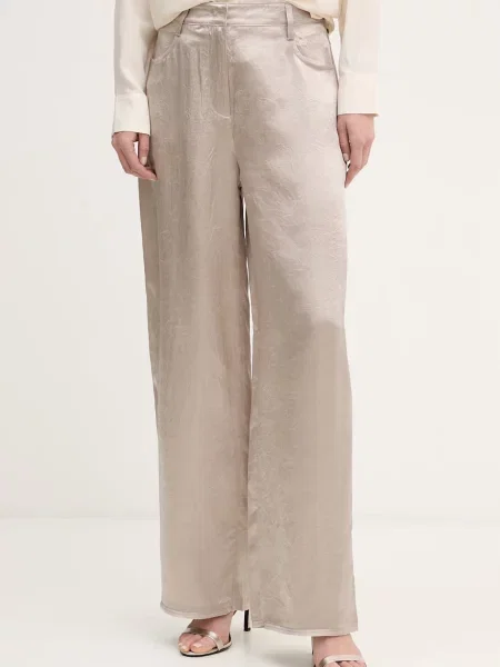 Sisley pantaloni pentru femei gri