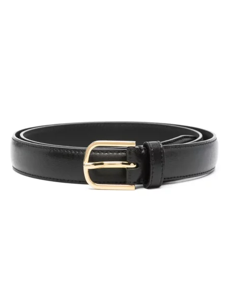 Curea Toteme din piele negru