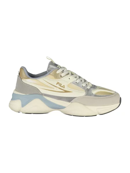 Sneakersy Fila beżowe