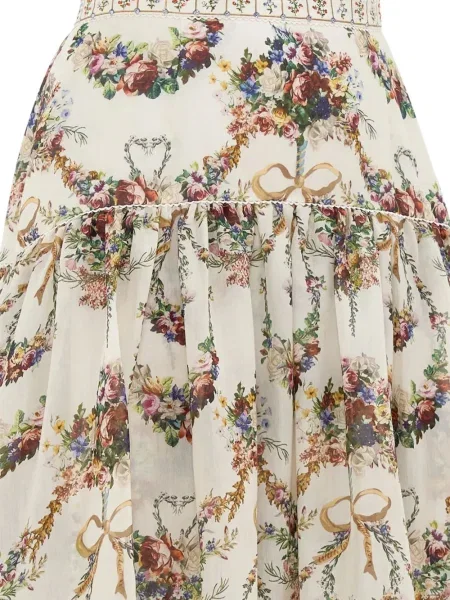Fustă Camilla cu model floral cu imagine