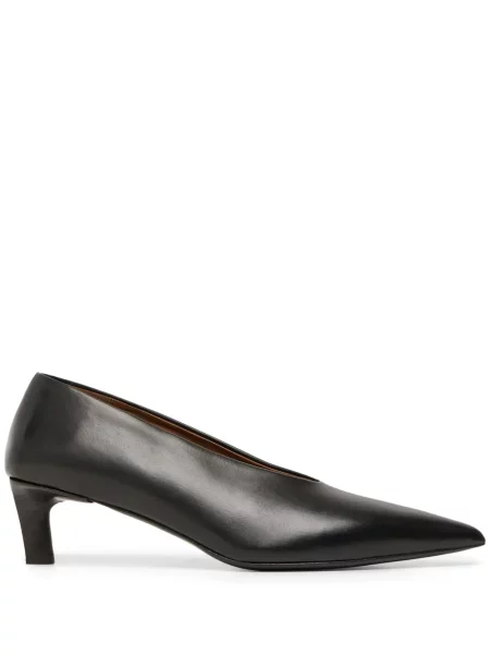 Pantofi cu toc Marsell din piele negru