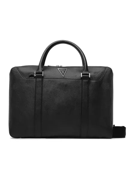 Torba Guess skórzana czarna