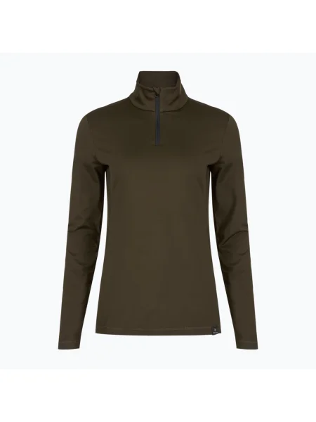 Дамска термоактивна блуза с дълъг ръкав BOGNER FIRE+ICE Margo 2 espresso кафяво